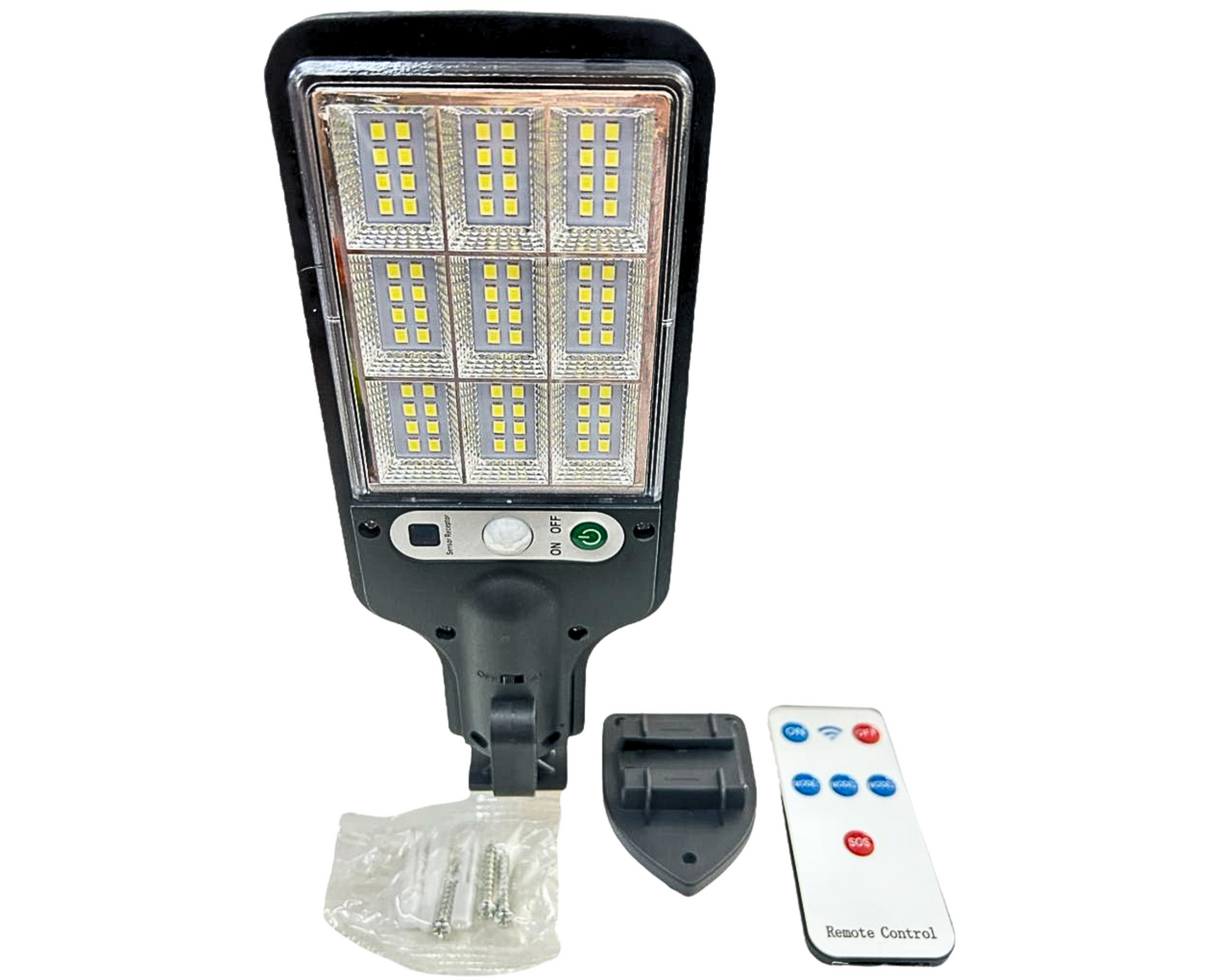 Energy Efficient Emergency Motion Sensing Street Lamp with Solar Power