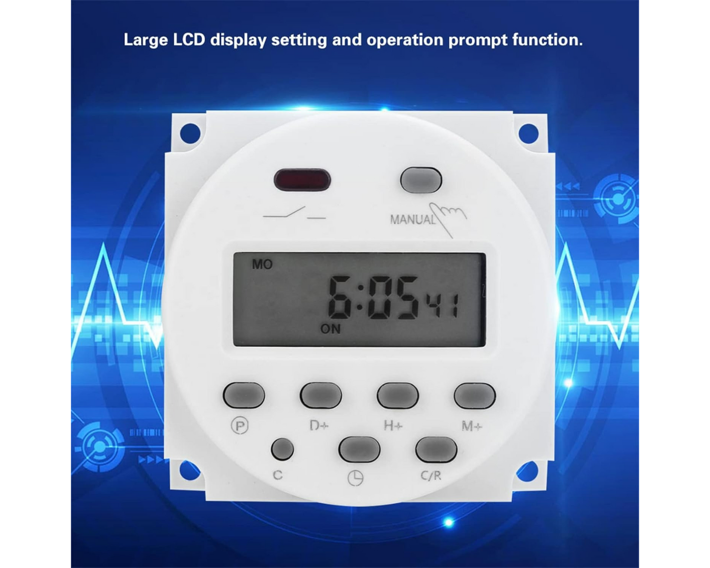 Sosolar Dc Weekly Programmable Time Switch