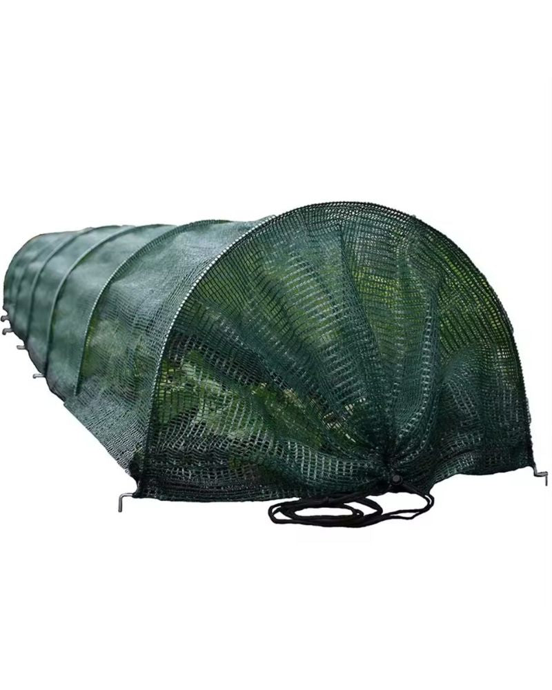 Garden Tunnel Shade Net Cover with Metal Structure 3m