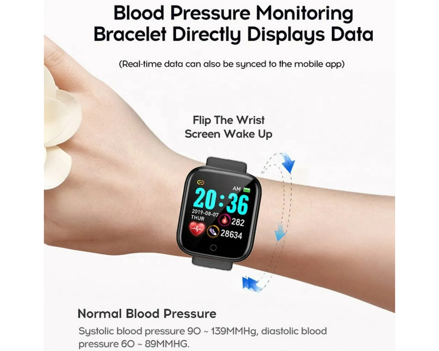 Rockman D20 Waterproof Touchscreen Smartwatch