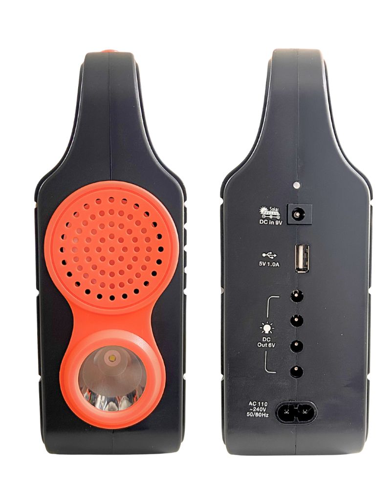 Solar Cell And Light Kit with Radio/Mp3