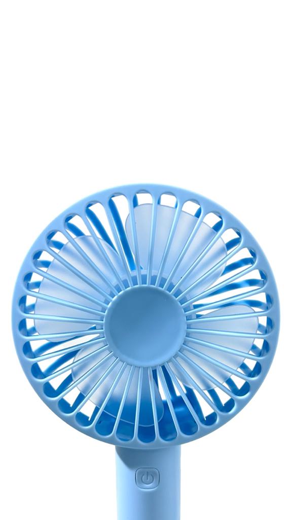 Mini Handheld Fan with Base - 1200mAh-2000mAh USB Rechargeable Battery