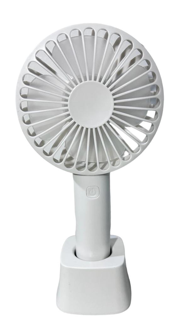 Mini Handheld Fan with Base - 1200mAh-2000mAh USB Rechargeable Battery