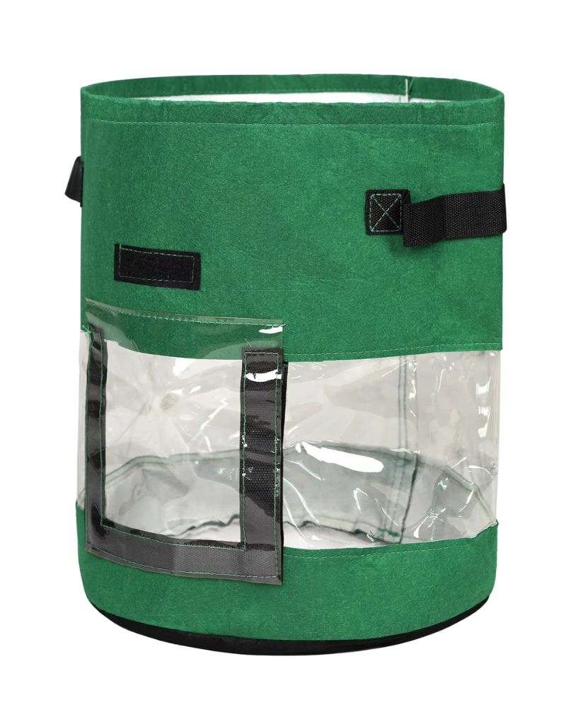 Reusable 31Lt Potatoe Grow Bags With Window & Handles