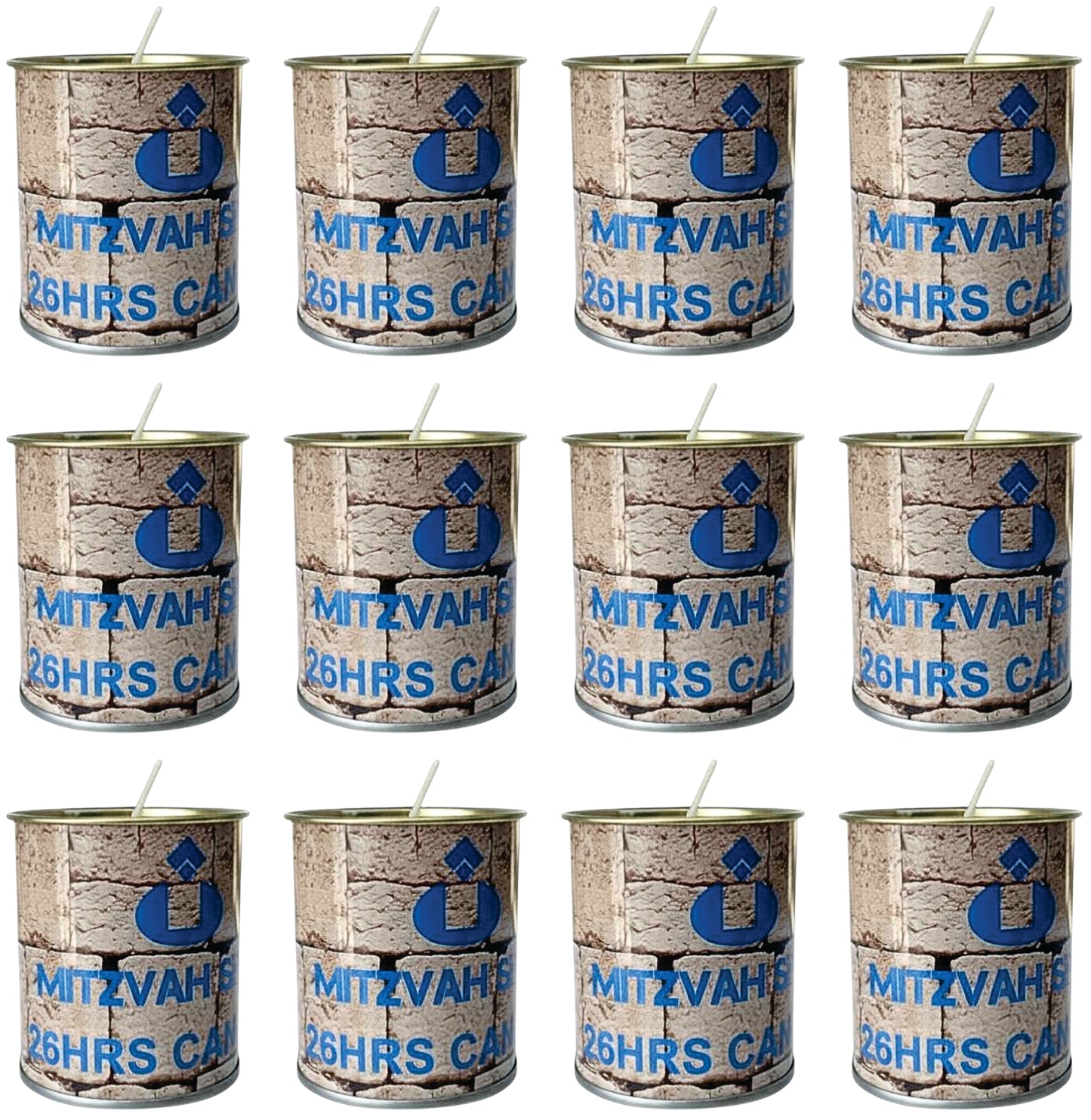 26-Hour Candle in Tin - 12-Pack (84 @ R7 each)