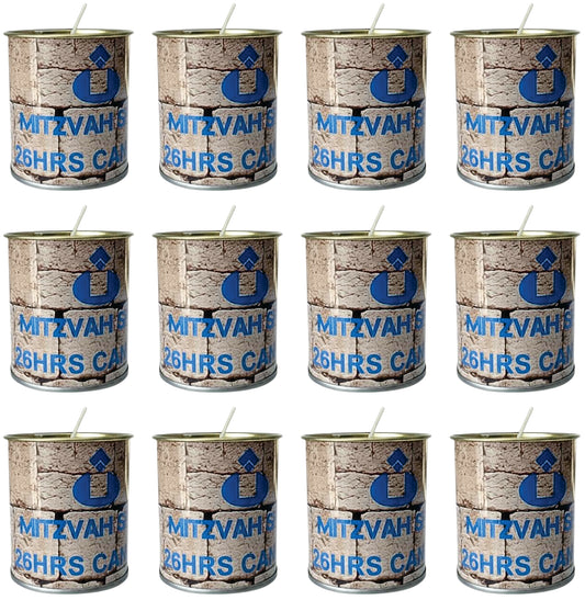 26-Hour Candle in Tin - 12-Pack (84 @ R7 each)