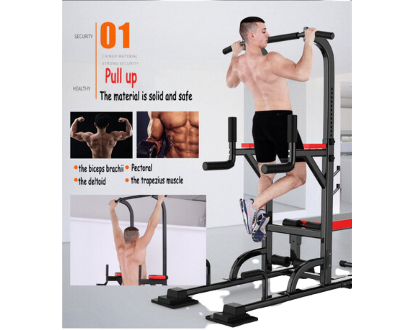 Fitness Workout Station - Power Tower