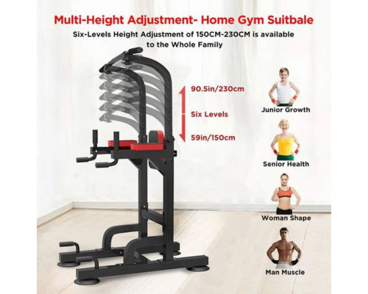 Fitness Workout Station - Power Tower