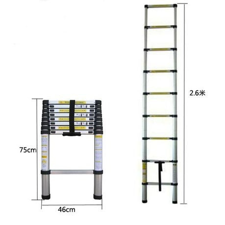 3.2m Aliminium Telescopic Ladder