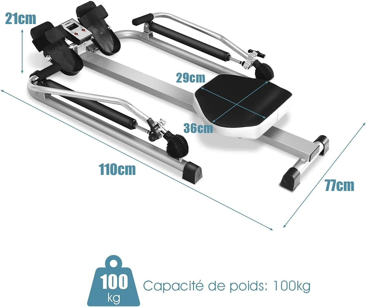 Rockman Foldable Fitness Rowing Machine