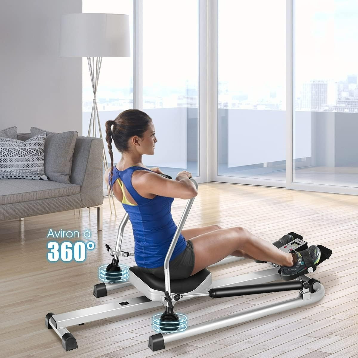 Rockman Foldable Fitness Rowing Machine