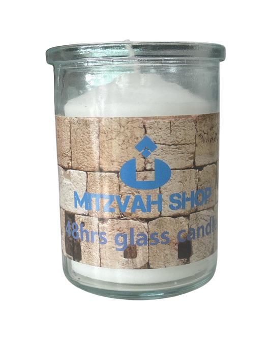 48HR Glass Candle – Single (R20 each)