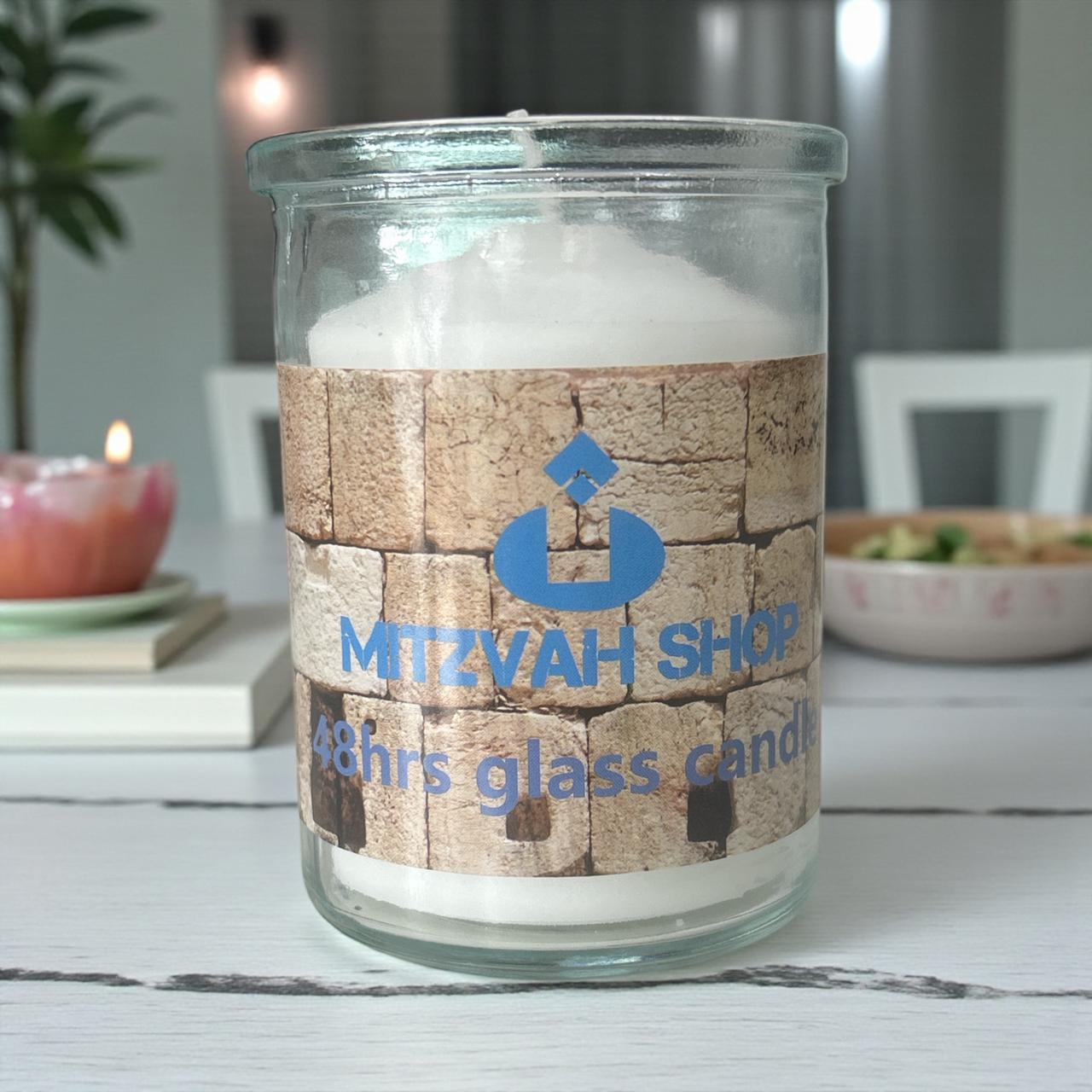 48HR Glass Candle - 5 Candles (R18 each = R90)