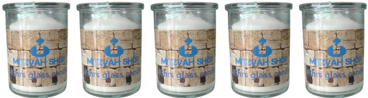 48HR Glass Candle - 5 Candles (R18 each = R90)