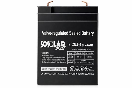 SOSOLAR 4AH GEL BATTERY