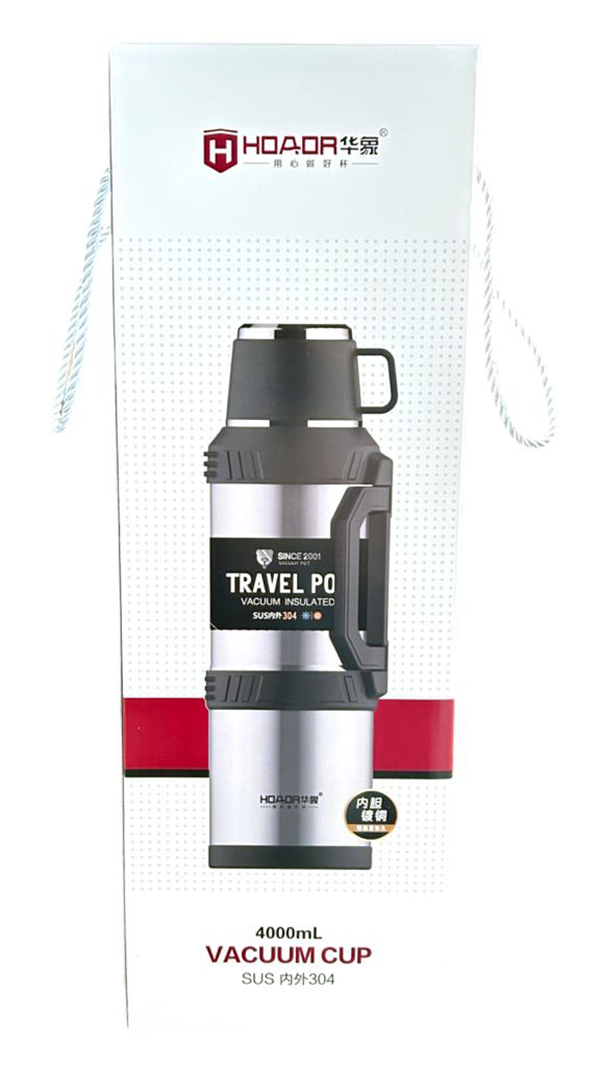 Stainless Steel 4l Travel thermos Pot