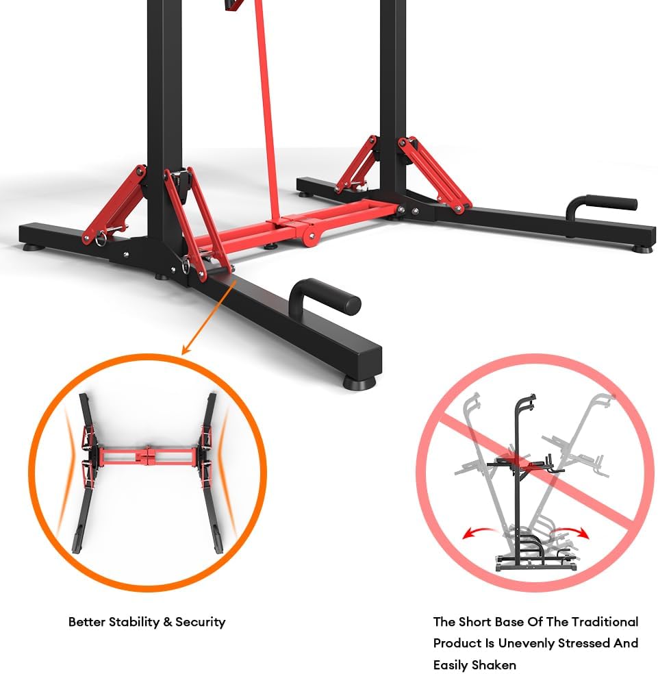 Foldable Collapsible Pull-Up Fitness Station