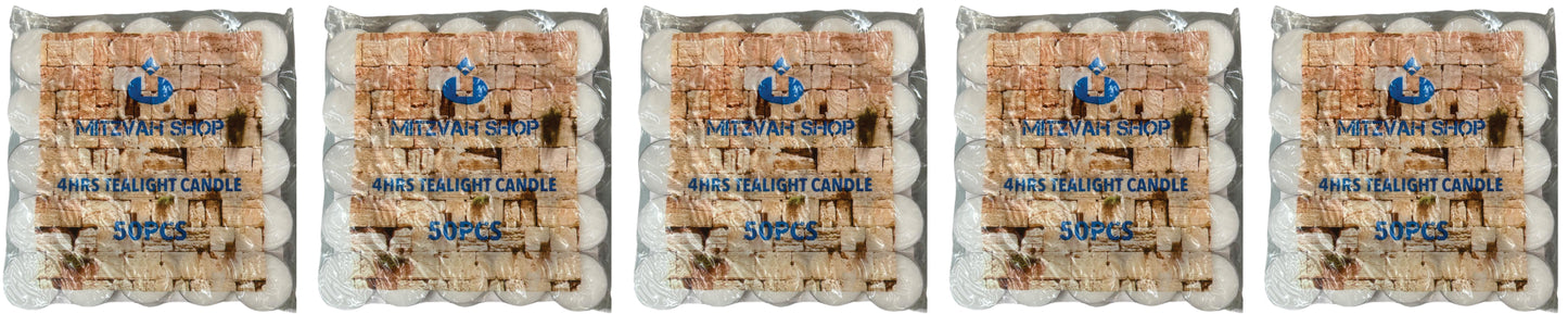 Tea Light Candles - 5 Pack Bundle (R225 @ R45 each)