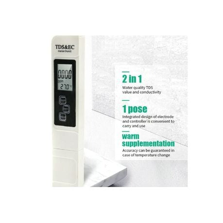 TDS & EC Handheld Digital Water Meter Pack of 2