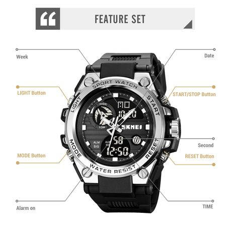 Skmei 2031 Digital & Analog Sport Watch