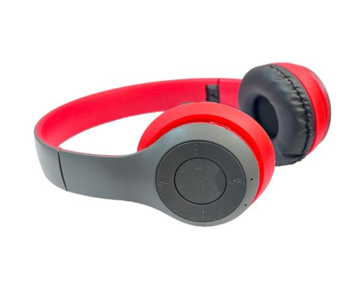 P47 5.0+Edr Wireless Headphones - Red