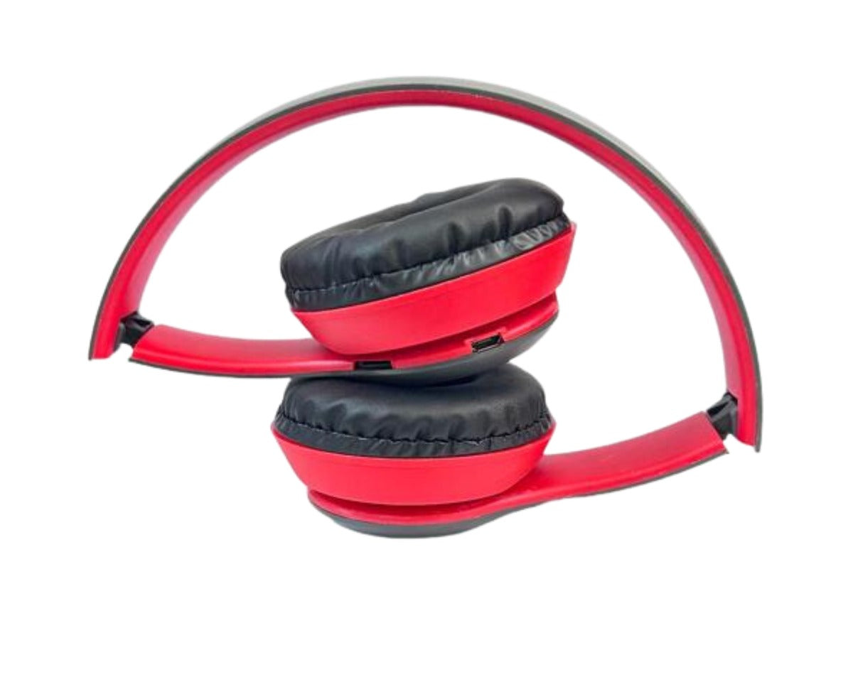 P47 5.0+Edr Wireless Headphones - Red