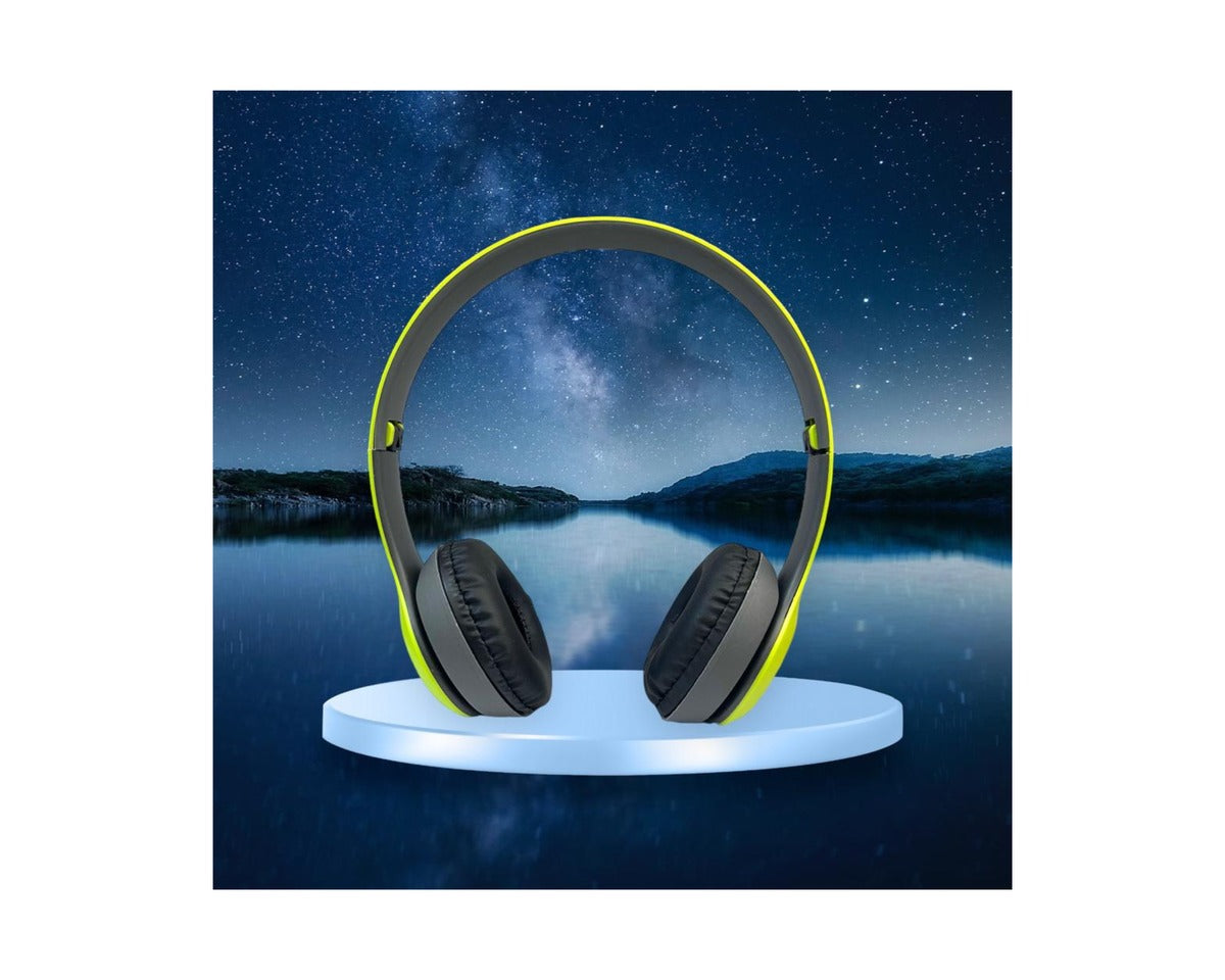 P47 5.0+Edr Wireless Headphones - Neon-Green