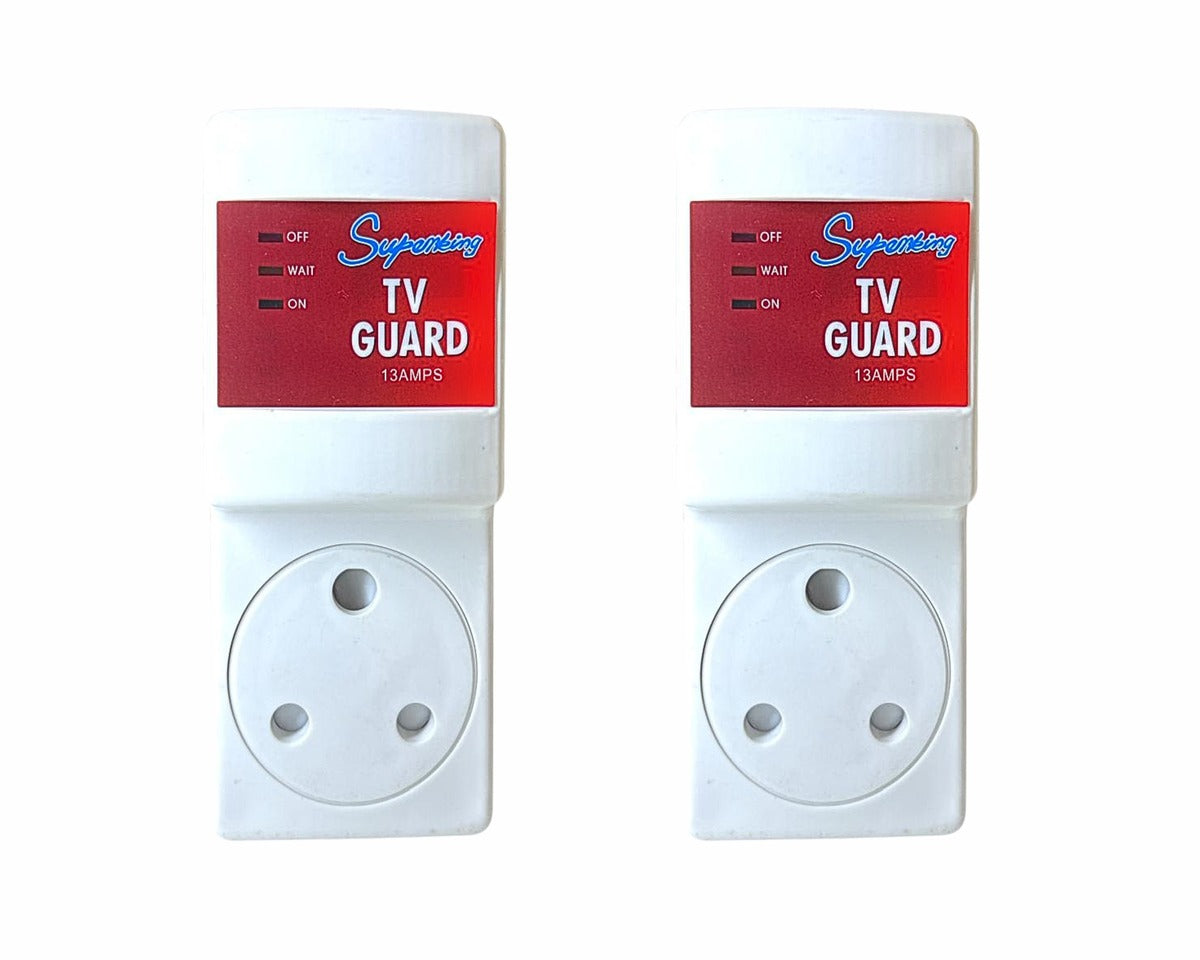 TV & DVD Gaurd Surge Suppressor Plug Pack of 2