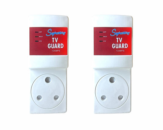 TV & DVD Gaurd Surge Suppressor Plug Pack of 2