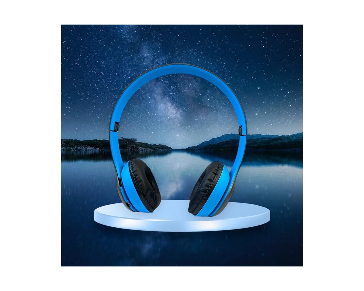 P47 5.0+Edr Wireless Headphones - Blue