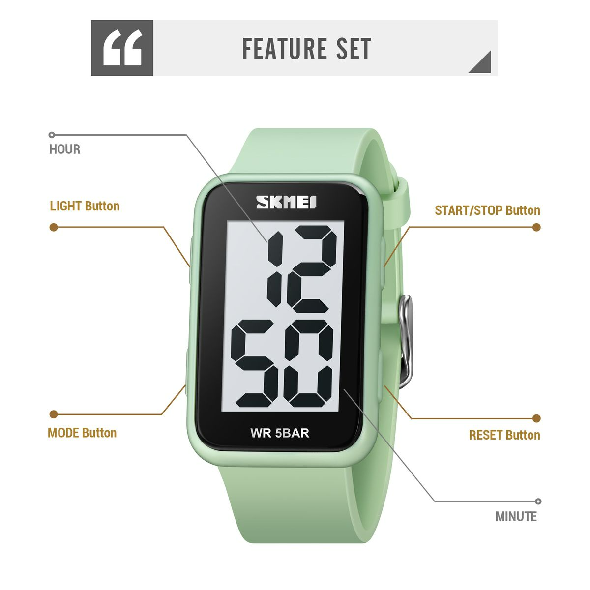 Skmei 2016 Digital Sport Watch