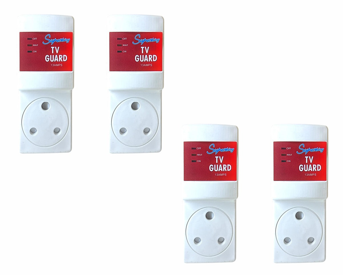 TV & DVD Guard Surge Suppressor Plug Pack of 4