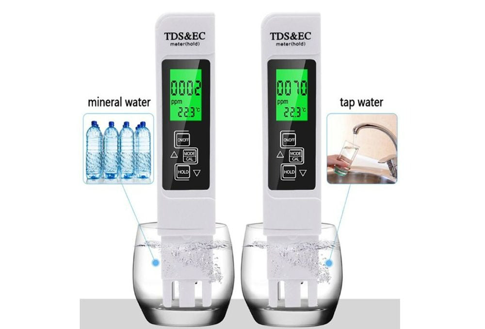 TDS & EC Handheld Digital Water Meter Pack of 2