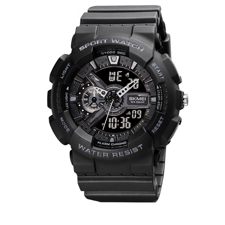 1688 Digital Sport Watch For Men-Black