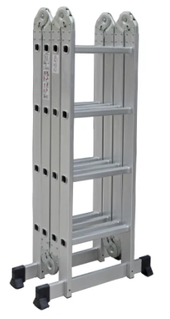 Aluminum Multi Purpose 16 Folding Step Ladder Platform