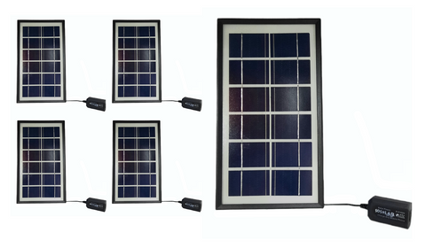 4w Solar Cell-Phone Charger Pack of 5