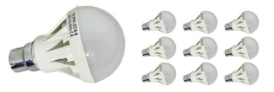 7w Led Bayonet Globes in Pack of 10