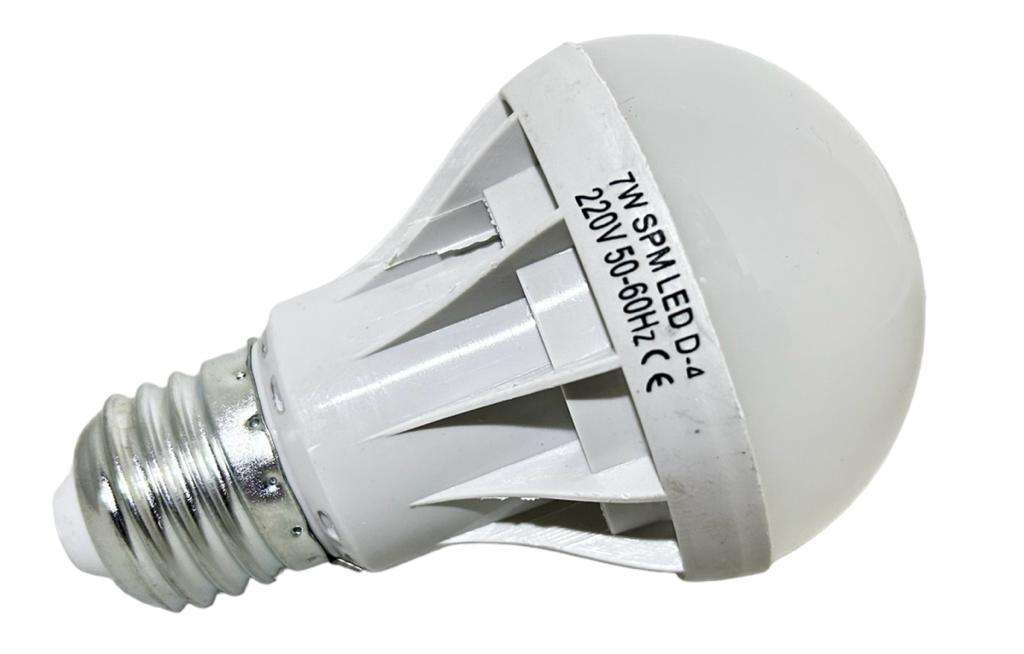 7w Led Screw In Globe