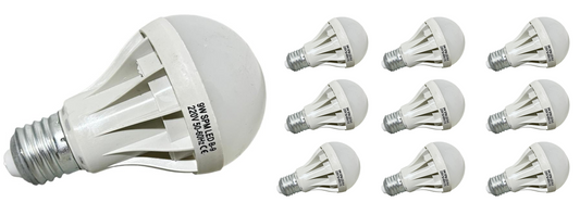 9w Led Screw In Globes in a Pack of 10