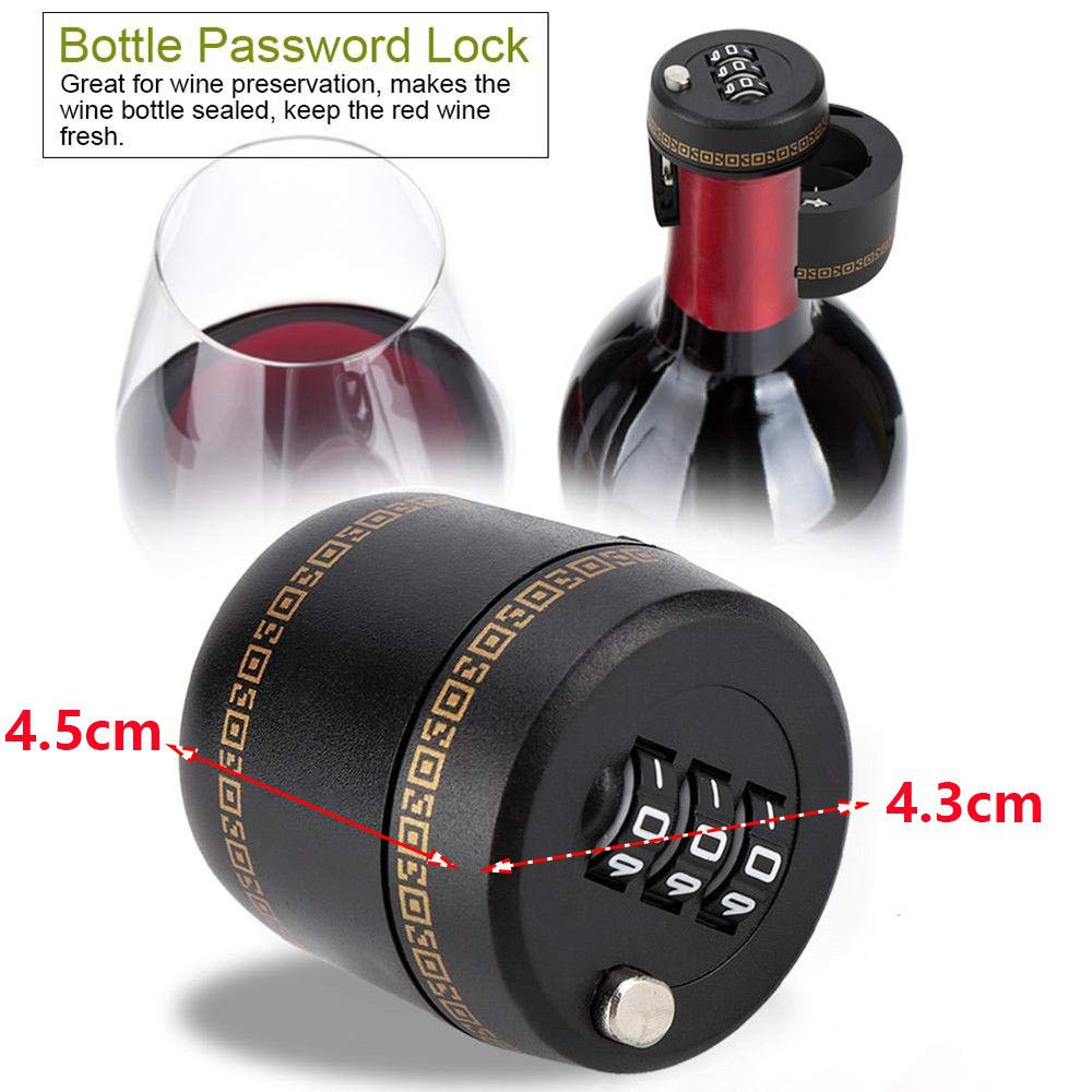 Wine Beverage Bottle Lock