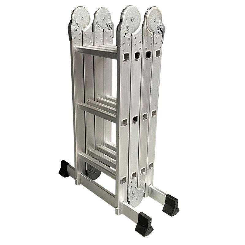 Multipurpose 12 Aluminium Rung folding Ladder – sosolar