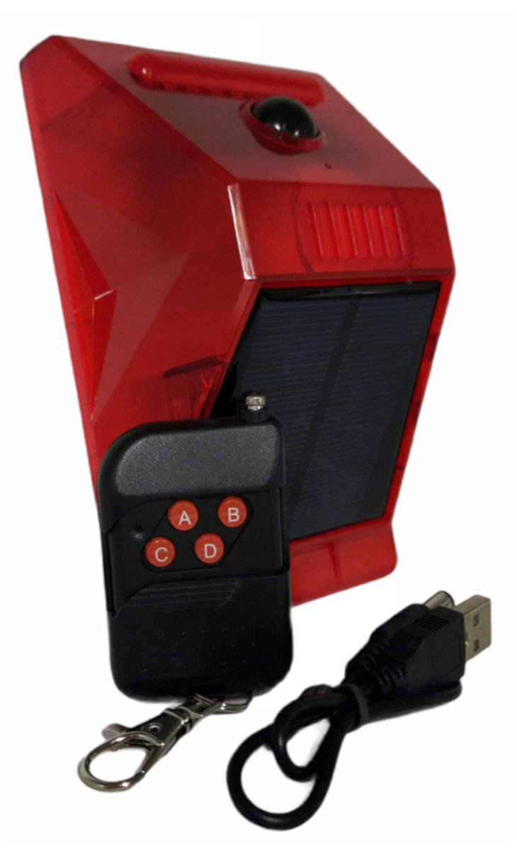 Solar Alarm Lamp