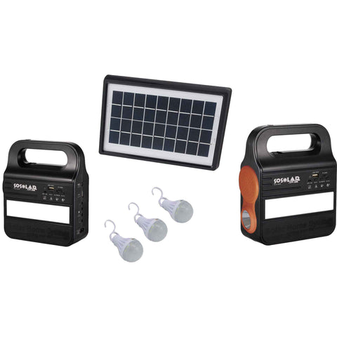 Solar Cell And Light Kit with Radio/Mp3
