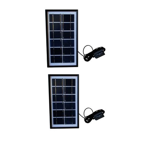 Solar Panel Charging Cellphones - 4w - Pack of 2