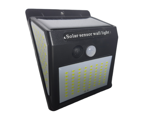 Solar Sensor Wall Light 3 Sided