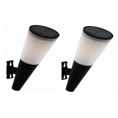 Solar Wall Lamp 2 Pack 7 Color Change