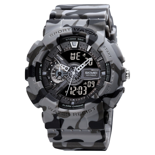 Water Resistant Watche 1688 Grey Camo