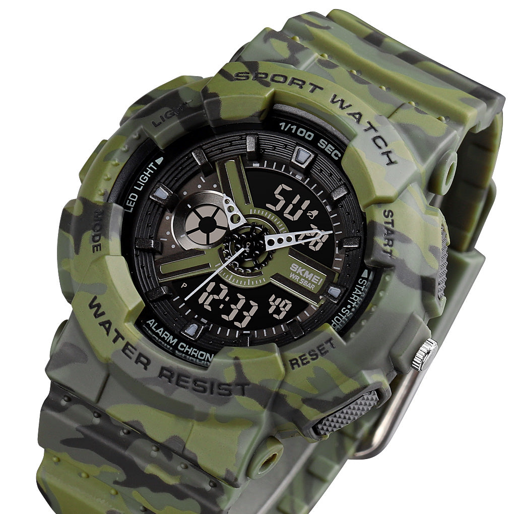 Water Resistant 1689S Green Camo