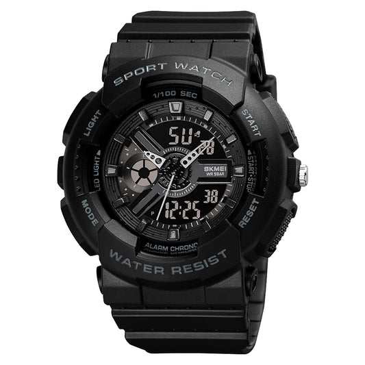 Water Resistant Watch 1689S Black