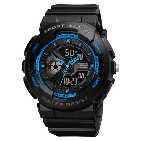 Water Resistant Watch 1689S Blue